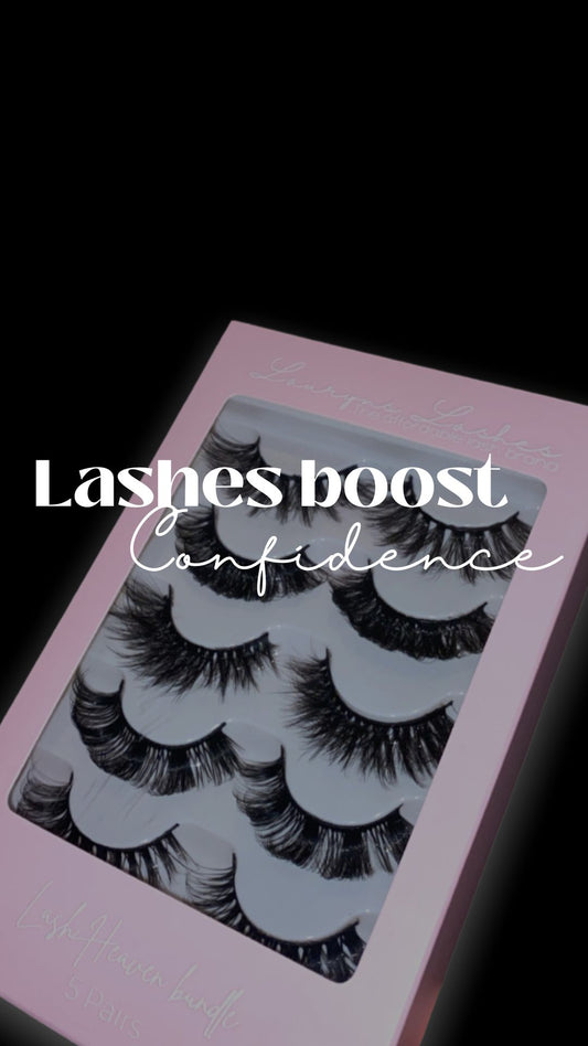 Elevate Your Confidence with Fluffy, Lightweight, and Long-Lasting Strip Lashes.